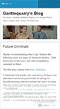 Mobile Screenshot of ganttsquarry.wordpress.com