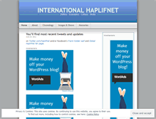 Tablet Screenshot of haplifnet.wordpress.com