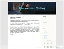 Tablet Screenshot of lisemadsen.wordpress.com