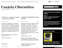 Tablet Screenshot of cibernetica37.wordpress.com