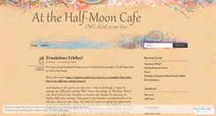 Desktop Screenshot of halfmooncafe.wordpress.com