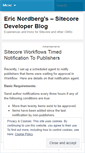 Mobile Screenshot of emnordberg.wordpress.com