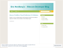 Tablet Screenshot of emnordberg.wordpress.com