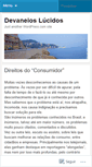 Mobile Screenshot of devaneioslucidos.wordpress.com