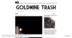 Desktop Screenshot of goldminetrashvintage.wordpress.com