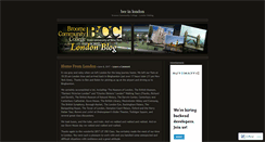 Desktop Screenshot of bcclondon.wordpress.com