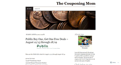 Desktop Screenshot of couponingmom.wordpress.com