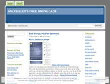Tablet Screenshot of holybibles.wordpress.com