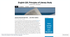 Desktop Screenshot of eng220su2010.wordpress.com