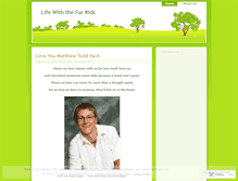 Tablet Screenshot of lifewiththefurkids.wordpress.com