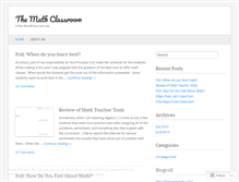 Tablet Screenshot of mathteacherorlando.wordpress.com