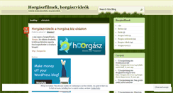 Desktop Screenshot of horgaszfilmek.wordpress.com