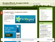 Tablet Screenshot of horgaszfilmek.wordpress.com