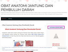 Tablet Screenshot of obatanatomijantungdanpembuluhdarah.wordpress.com