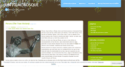 Desktop Screenshot of juntoalbosque.wordpress.com