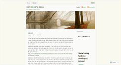 Desktop Screenshot of banhlot.wordpress.com