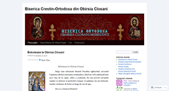 Desktop Screenshot of bisericaobirsiaclosani.wordpress.com