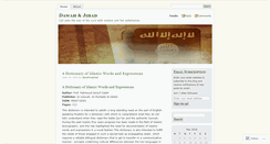 Desktop Screenshot of dawahwajihad.wordpress.com