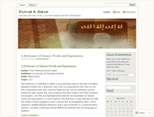 Tablet Screenshot of dawahwajihad.wordpress.com