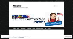 Desktop Screenshot of msaofin.wordpress.com