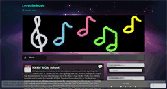 Desktop Screenshot of lovelikemusic.wordpress.com