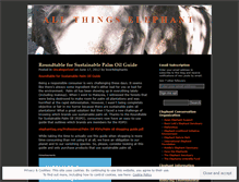 Tablet Screenshot of love4elephants.wordpress.com