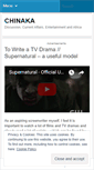 Mobile Screenshot of chinaka.wordpress.com