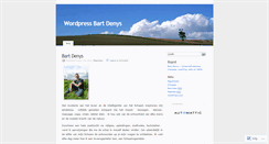 Desktop Screenshot of bartdenys.wordpress.com