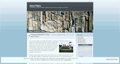 Desktop Screenshot of naturalstone.wordpress.com