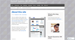 Desktop Screenshot of crmlinks.wordpress.com