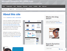 Tablet Screenshot of crmlinks.wordpress.com
