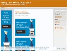 Tablet Screenshot of melomartins.wordpress.com