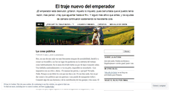 Desktop Screenshot of e1trajede1emperador.wordpress.com