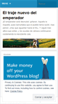 Mobile Screenshot of e1trajede1emperador.wordpress.com
