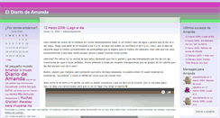 Desktop Screenshot of eldiariodeamanda.wordpress.com