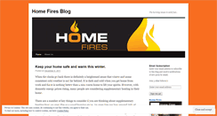 Desktop Screenshot of homefireslimited.wordpress.com