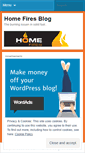 Mobile Screenshot of homefireslimited.wordpress.com