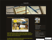 Tablet Screenshot of benjworld.wordpress.com