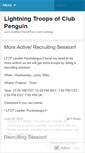 Mobile Screenshot of lightningtroopsarmy.wordpress.com