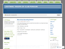 Tablet Screenshot of lightningtroopsarmy.wordpress.com