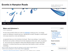 Tablet Screenshot of evontishamptonroads.wordpress.com