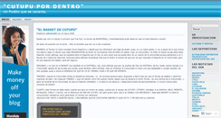 Desktop Screenshot of cutupupordentro.wordpress.com