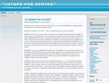 Tablet Screenshot of cutupupordentro.wordpress.com