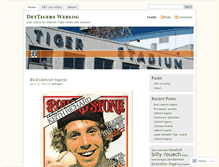 Tablet Screenshot of dettigers.wordpress.com
