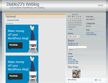 Tablet Screenshot of diablo23.wordpress.com