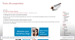 Desktop Screenshot of adwriter.wordpress.com