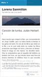 Mobile Screenshot of lorenasanmillan.wordpress.com