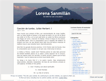 Tablet Screenshot of lorenasanmillan.wordpress.com