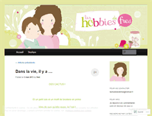 Tablet Screenshot of leshobbiesdefred.wordpress.com