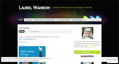 Desktop Screenshot of laurelwanrow.wordpress.com